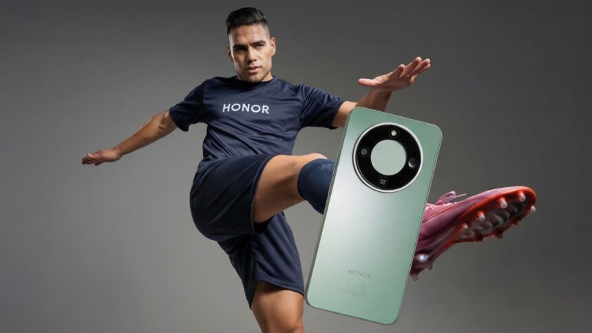 HONOR y Falcao presentan el celular con la mejor batería en Colombia