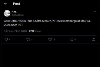 Intel Core Ultra 200 Plus puede llegar en marzo