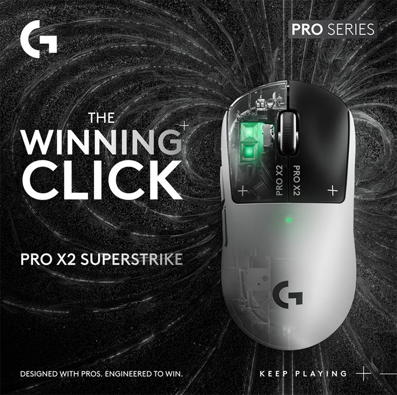 Logitech G anunció la llegada del PRO X2 SUPERSTRIKE