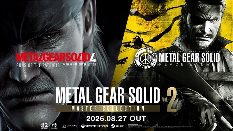 METAL GEAR SOLID MASTER COLLECTION Vol. 2 llega el 27 de febrero