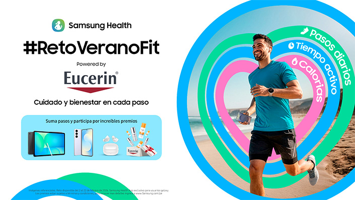 Samsung Perú lanza el #RetoVeranoFit Powered by Eucerin