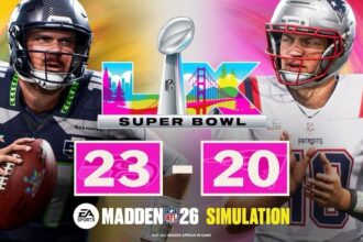 Seattle Seahawks ganarán el super Bowl LX según EA SPORTS Madden NFL 26
