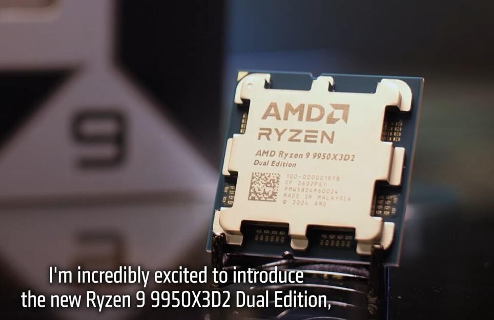 El AMD Ryzen 9 9950X3D2 Dual Edition llegará el 22 de abril al mercado