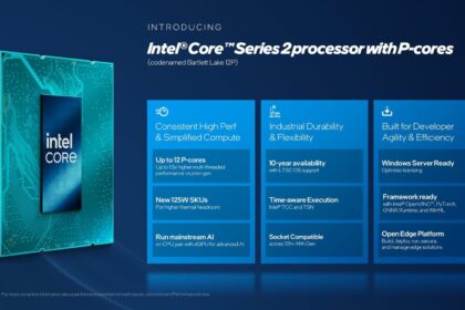 Intel presentó el procesador Intel Core Serie 2 con núcleos P
