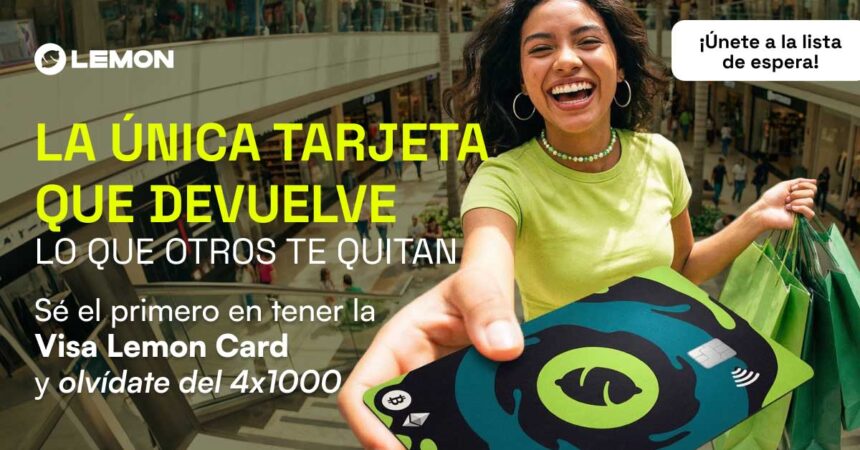 Lemon lanza lista de espera para su VISA Lemon Card en Colombia