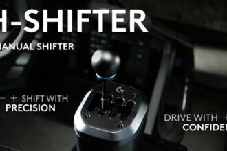 Logitech G presenta la palanca RS H-Shifter