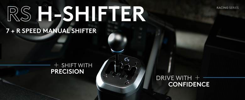 Logitech G presenta la palanca RS H-Shifter