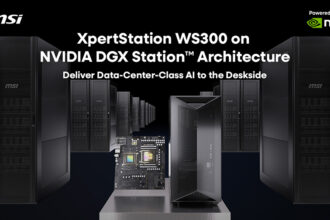 MSI lanza la XpertStation WS300 basada en la arquitectura NVIDIA DGX Station
