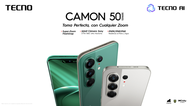 [MWC 2026] TECNO presenta la Serie CAMON 50