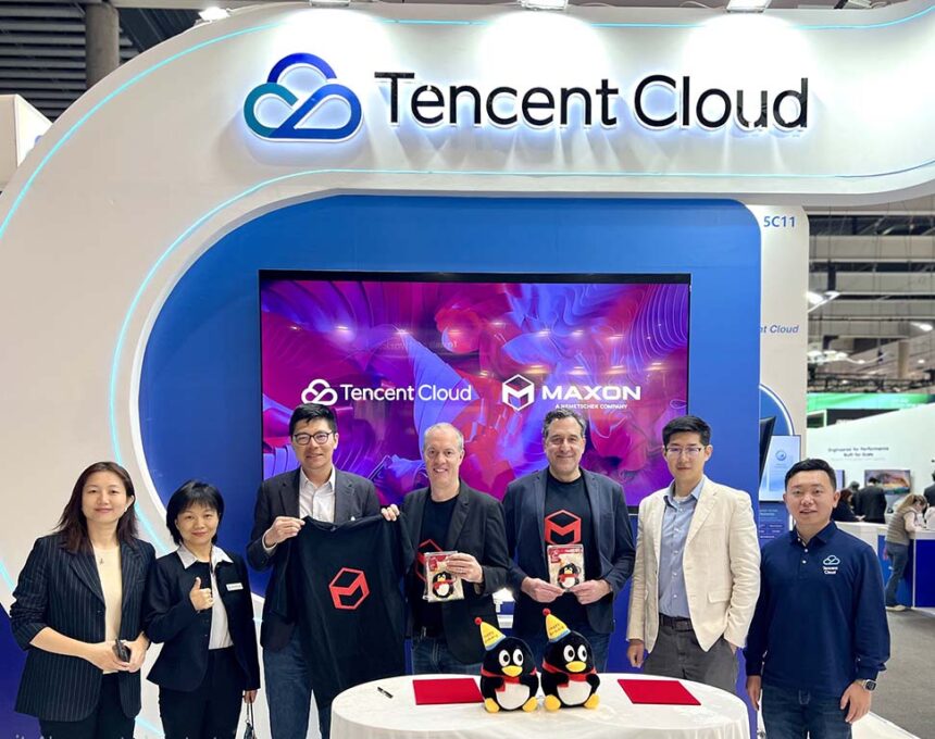 Maxon y Tencent Cloud anuncian nueva colaboración