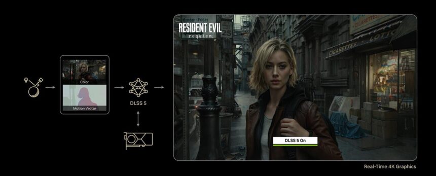 NVIDIA anuncia NVIDIA DLSS 5 con renderizado neuronal en tiempo real