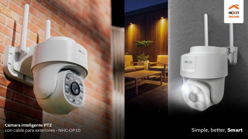 Nexxt Home presenta en Colombia su cámara inteligente NHC-OP10