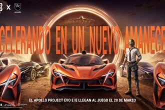 PUBG MOBILE anuncia colaboración con Apollo Automobil