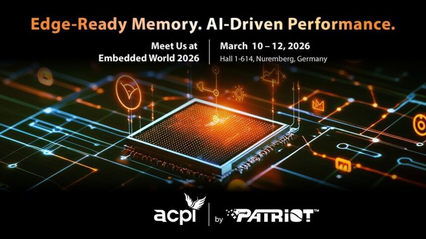 Patriot Memory presenta novedades en Embedded World 2026