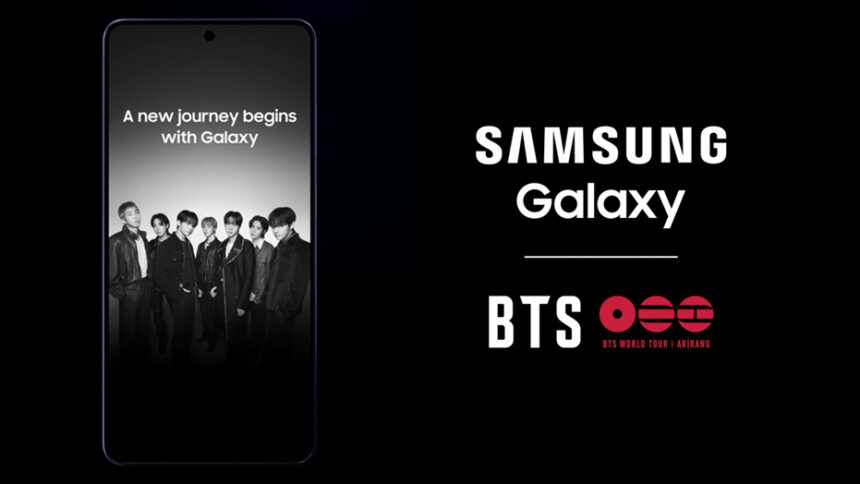 Samsung Electronics anunció una alianza global con ‘BTS WORLD TOUR ‘ARIRANG’