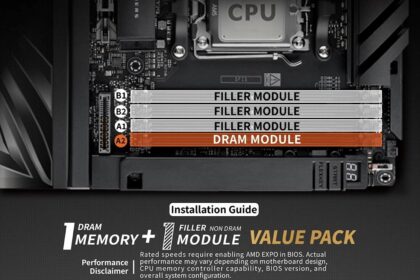 V-COLOR lanza kit de memoria DDR5 1+1 y relleno RGB para equipos AMD Ryzen