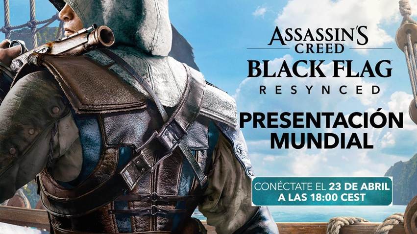 Assassin’s Creed Black Flag Resynced será revelado el 23 de abril