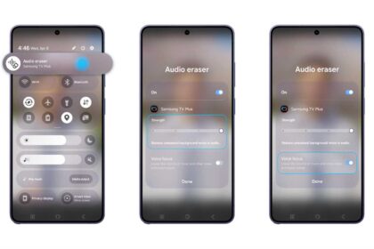 Conoce la función Audio Eraser mejorada de la serie Galaxy S26