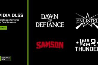 DLSS 4.5 ya está disponible en War Thunder, Enlisted y Dawn of Defiance