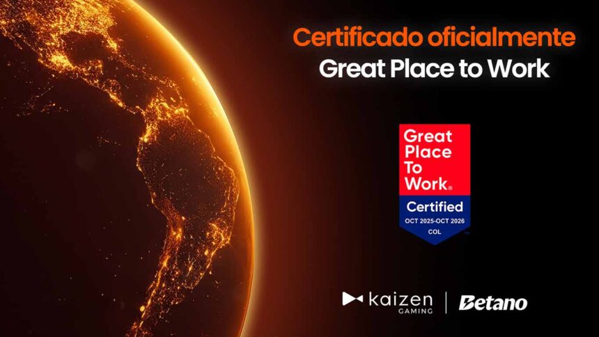 Kaizen Gaming en Colombia recibe la certificación Great Place to Work