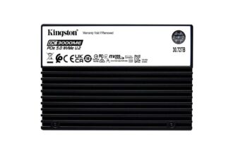 Kingston lanza el SSD DC3000ME U.2 NVMe Gen 5 de 30,72 TB