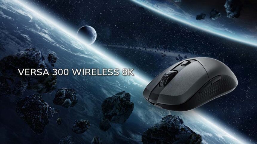 MSI anunció el mouse VERSA 300 WIRELESS 8K
