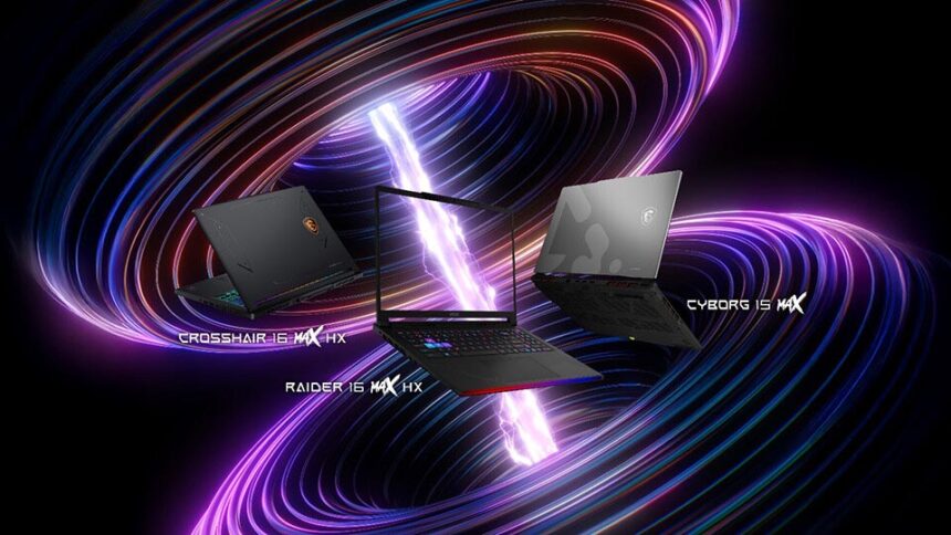 MSI presenta sus nuevos portátiles para juegos Raider y Crosshair
