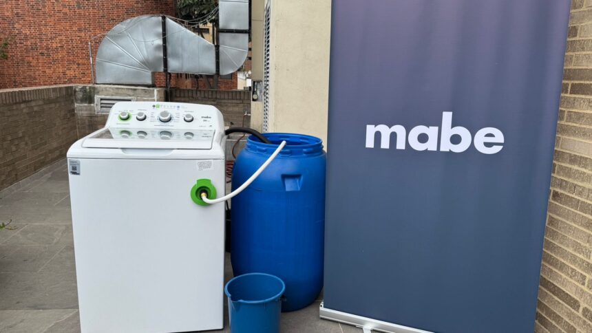 Mabe trae a Colombia una lavadora con Aqua Recovery Green