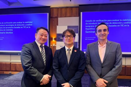 NEC prueba en Colombia su Sistema de Alerta Temprana de Terremotos (EEWS)