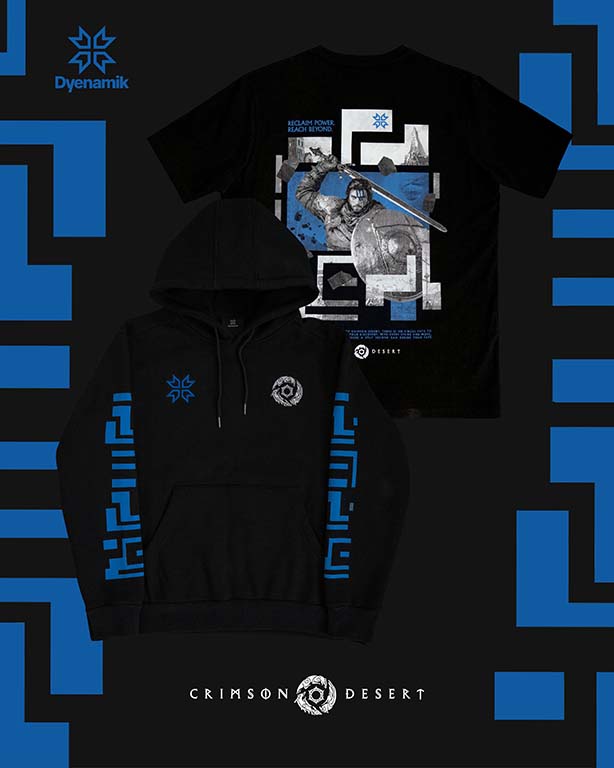 Pearl Abyss y Dyenamik anuncian la colección de ropa Crimson Desert