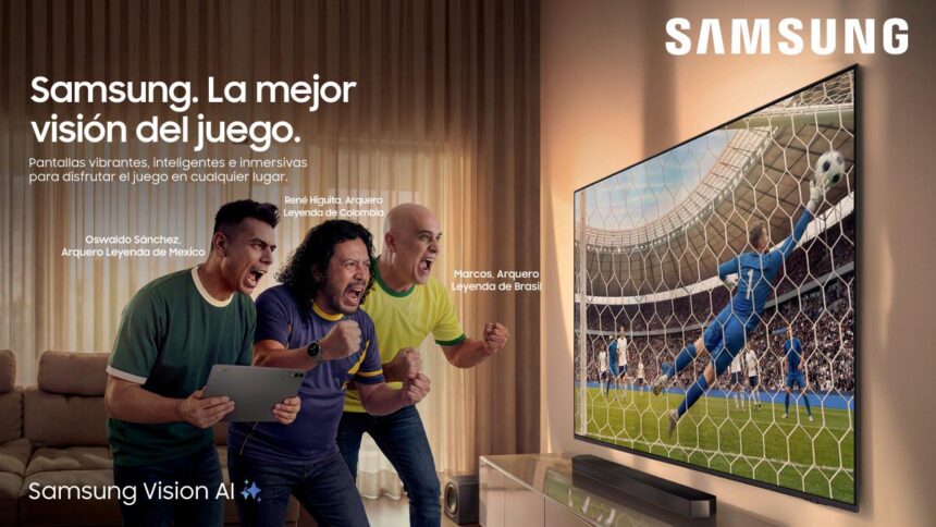 Samsung Colombia presenta en Colombia campaña con René Higuita