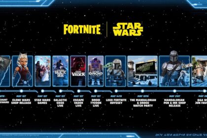 Star Wars regresa a Fortnite con tres nuevos juegos