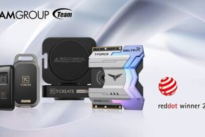 TEAMGROUP gana cuatro premios Red Dot Design 2026