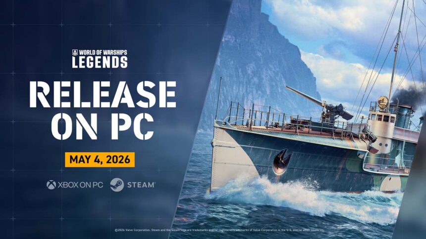 World of Warships Legends llegará a PC el 4 de mayo