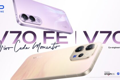 vivo smartphone trae el V70 FE con lente de 200 MP