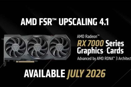 AMD FSR 4.1 llegará en julio a las RX 7000
