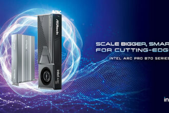 ASRock presenta las placas de video Intel Arc Pro B70