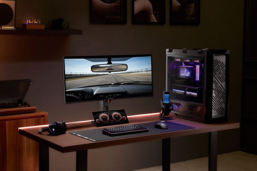 ASUS Republic of Gamers presenta el Strix OLED XG34WCDMS y el Strix XG129C
