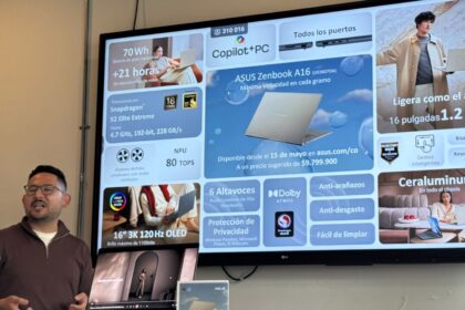 ASUS lanza en Colombia la Zenbook A16 (UX3607)