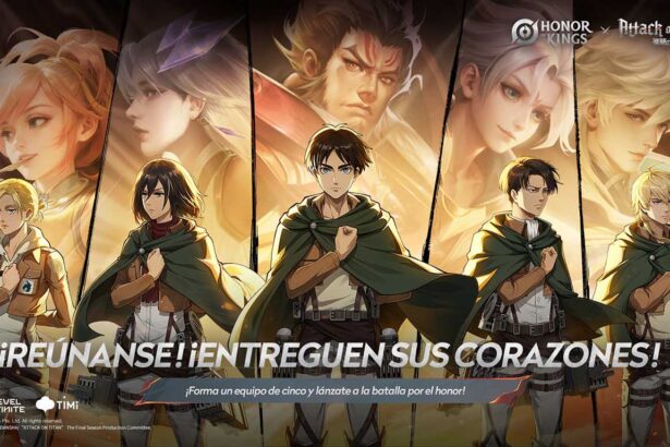 Honor of Kings une fuerzas con Attack on Titan para celebrar el espíritu de equipo