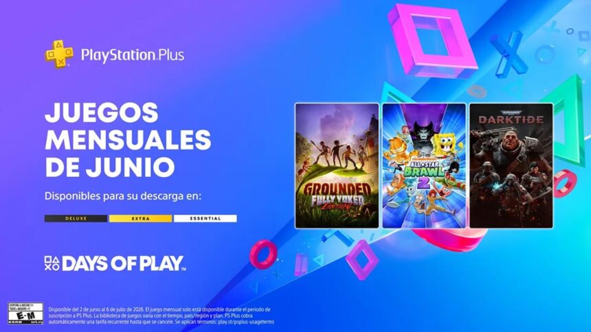 Juegos que llegan a PlayStation Plus en junio