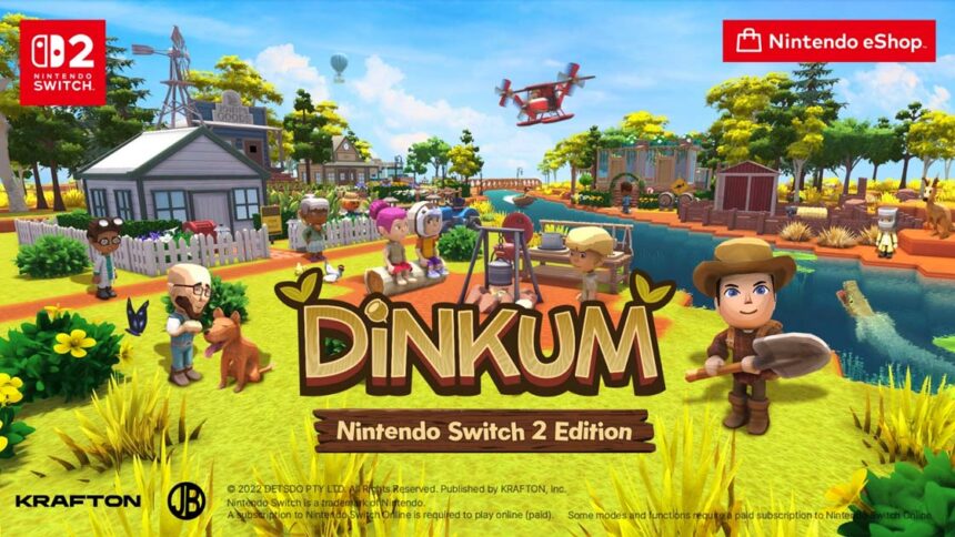 KRAFTON anuncia que Dinkum ya está disponible para Nintendo Switch 2