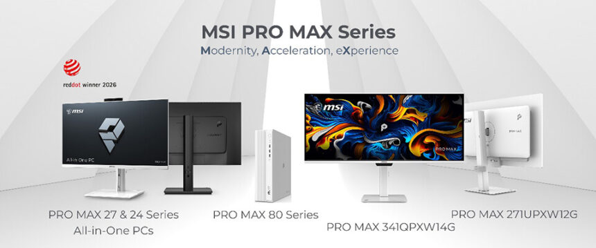 MSI anuncia la serie PRO MAX y se podrá ver en Computex 2026