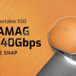 MSI lanza el SSD portátil magnético DATAMAG LITE de 40 Gbps