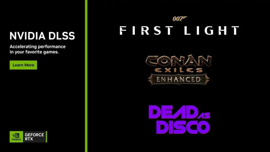 NVIDIA DLSS 4.5 llegará a 007 First Light y Star Wars Galactic Racer