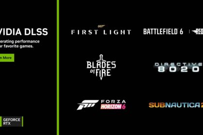 NVIDIA lanza DLSS en Forza Horizon 6, Directive 8020 y más juegos