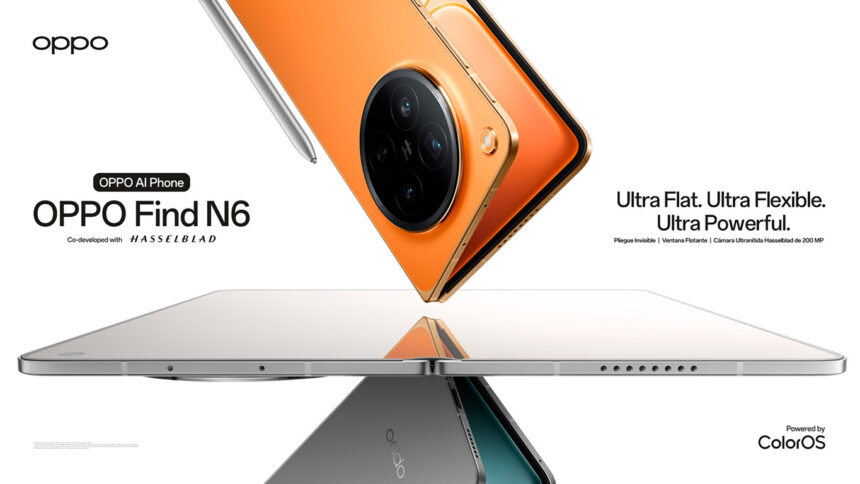 OPPO lanzó en Colombia el Find N6