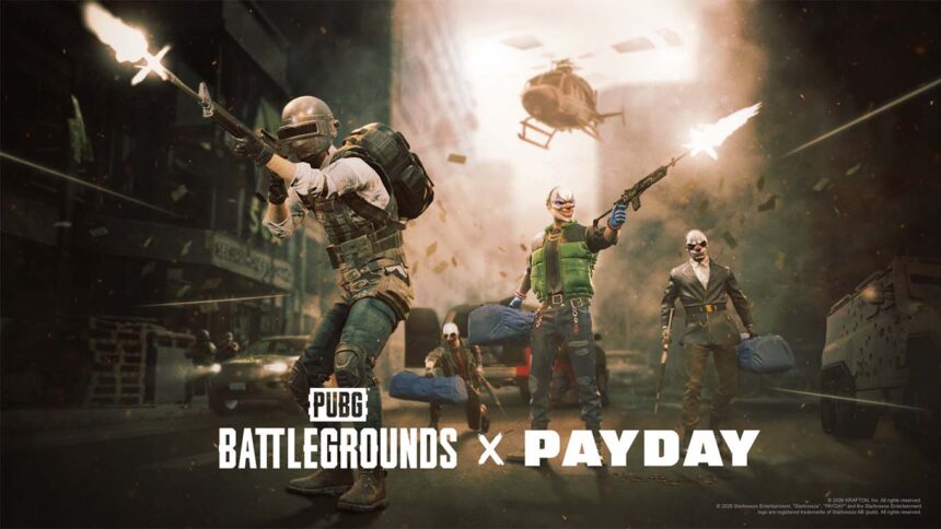 PUBG BATTLEGROUNDS anuncia el modo de juego “PAYDAY”