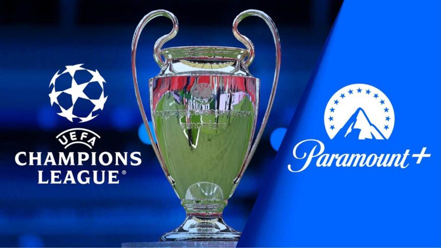 Paramount+ obtiene derechos UEFA Champions League 2027–31