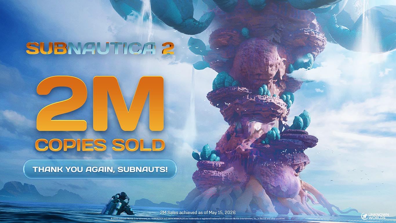 Subnautica 2 supera los 2 millones de copias vendidas